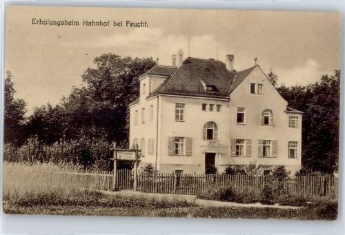 90537 W8501 Feucht Gebrauchsspuren Erholungsheim Hahnhof