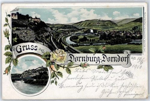 Dornburg Gesamtansicht, Schloss