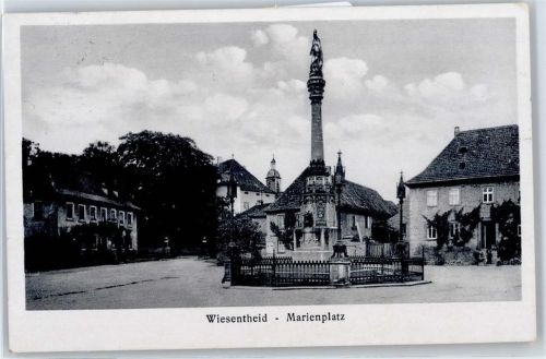 Wiesentheid Marienplatz , Kriegerdenkmal