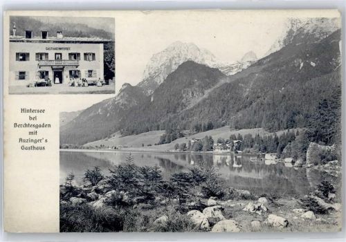 83486 W8243 Hintersee b Berchtesgaden - Gasthaus zum Auzinger