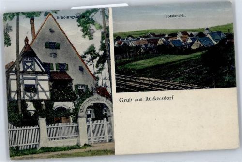 Rückersdorf Erholungsheim , Marke entfernt