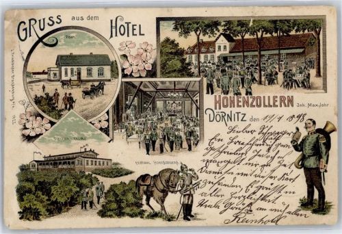 Dörnitz Post, Offizierscasino, Hotel Hohenzollern