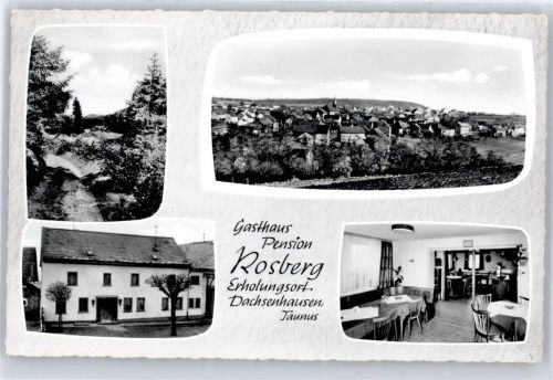 56340 W5421 Dachsenhausen - Gesamtansicht, Gasthaus Rosberg