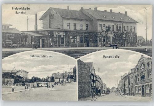 Holzwickede Bahnhof, Kaiserstrasse