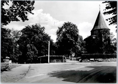 Salzhausen Blick zur Kirche