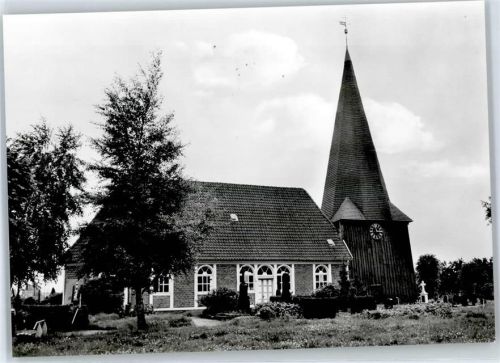 21723 W2161 Twielenfleth , Kr Stade - Kirche