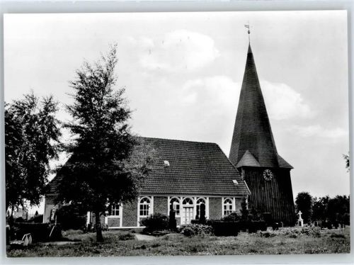 21723 W2161 Twielenfleth , Kr Stade - Kirche