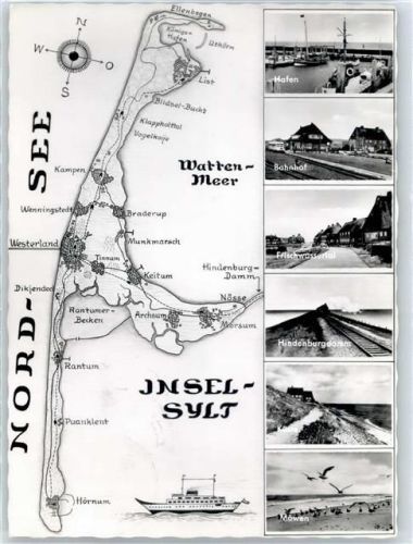 Sylt-Ost Landkarte