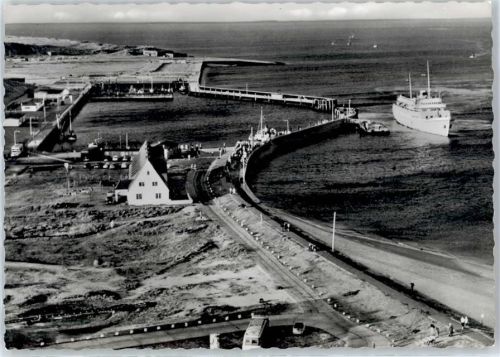 25997 W2284 Hörnum (Sylt) - Hafen , Fliegeraufnahme