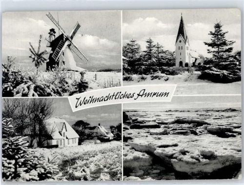 Wittdün Weihnachten , Windmühle
