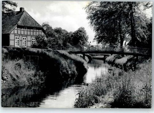 Lilienthal Wörpe am Butendieker Gehölz, Brücke