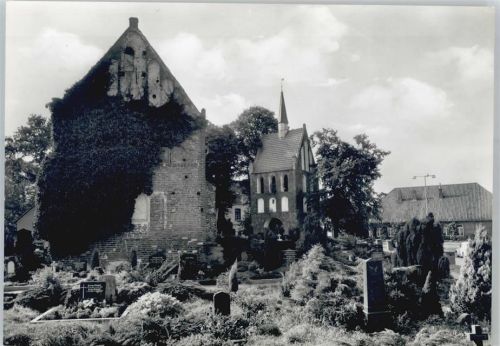 26689 W2913 Apen - Friedhof, Kirche