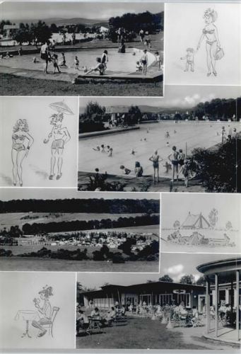 Dransfeld Campingplatz, Waldschwimmbad