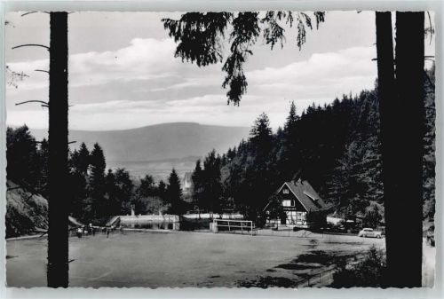 38685 W3394 Wolfshagen im Harz - FReibad, Tannengrund