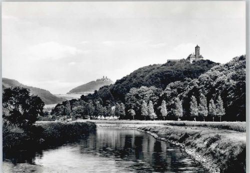 37242 W3437 Oberrieden , Kr Witzenhausen - Burg Ludwigstein, Burg Hansteir