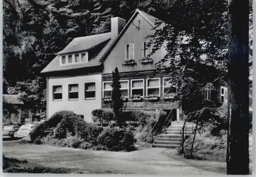 34346 W3510 Münden - Waldgaststätte Jagdhaus Heede