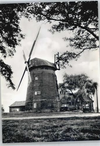 48455 W4444 Gildehaus Gebrauchsspuren Windmühle