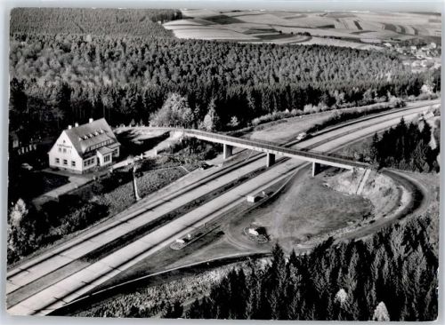 36287 W6431 Rimberg b Bad Hersfeld - Autobahn Raststätte Rimberg
