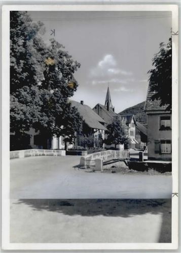 79771 W7895 Grießen , Baden - Ansichtskartenvorlage Original Foto Format ca. 18x13cm