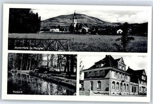 76571 W7560 Rotenfels , Baden - Kurpark, Gasthaus zur Groß-Au