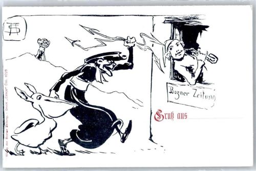 Bozner Zeitung, Karikatur