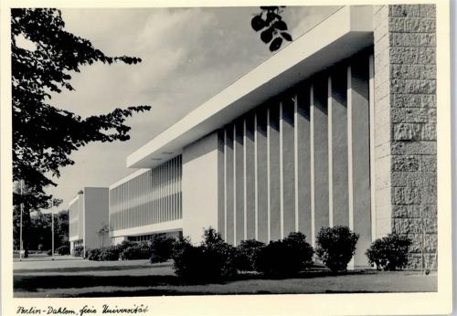 10115 W1000 Dahlem - Freie Universität, FU, Dahlem