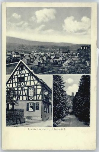 61276 W6395 Gemünden , Kr Usingen, Taunus - Gasthaus Ph. Lorenz