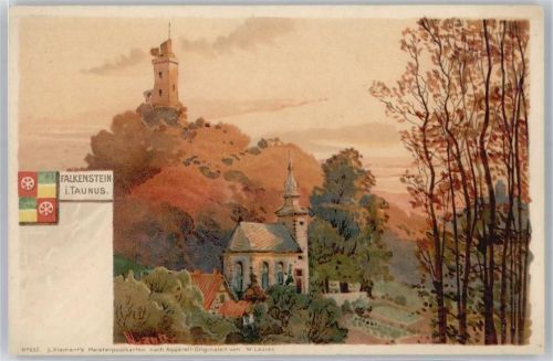 61462 W6240 Falkenstein , Taunus - Burg Falkenstein