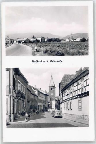 Mußbach Teilansicht, Ortspartie