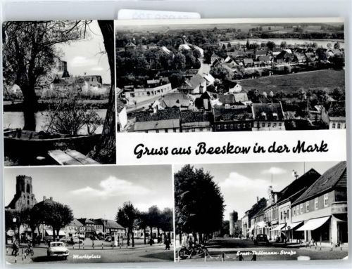 Beeskow Marktplatz, Ernst-Thälmann-Straße