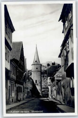 97753 W8782 Karlstadt , Main - Maingasse