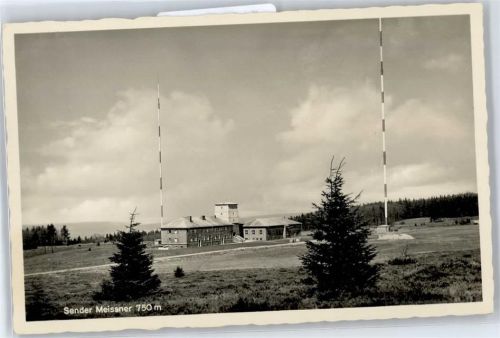 37235 W3436 Hausen , Kr Witzenhausen - Berggasthaus Hoher Meissner, Sender Meissner