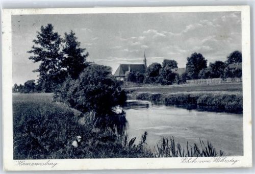 Hermannsburg Blick vom Wehrsteg
