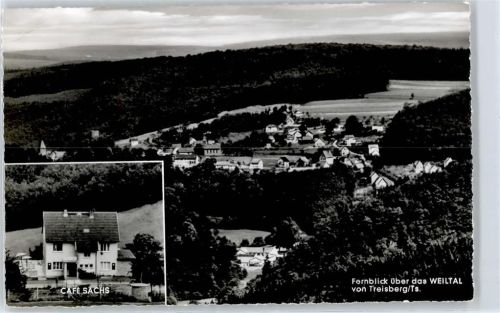 61389 W6384 Treisberg - Café, Pension Sachs, Weiltal