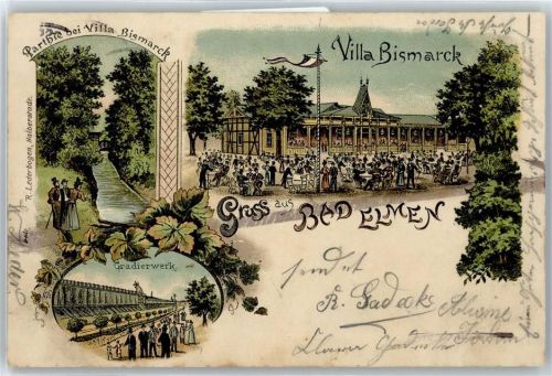 Bad Salzelmen Villa Bismarck, Gradierwerg