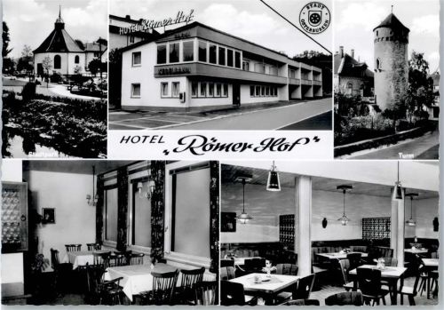74706 W6960 Osterburken - Hotel Römer Hof, Turm