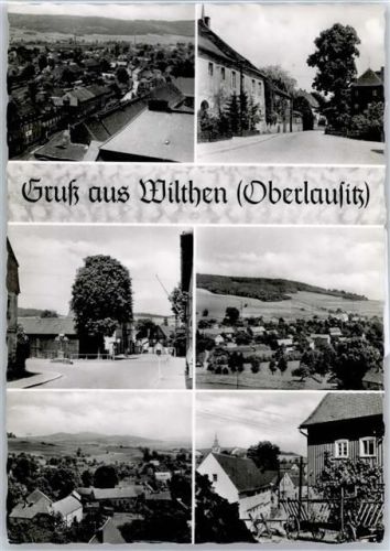 02681 O8609 Wilthen - Teilansichten, Ortspartie