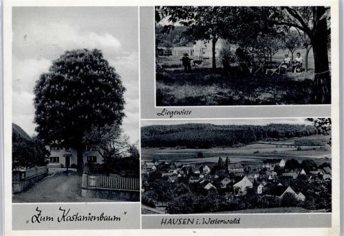 65620 W6251 Hausen , Westerw - Pension Zum Kastanienbaum