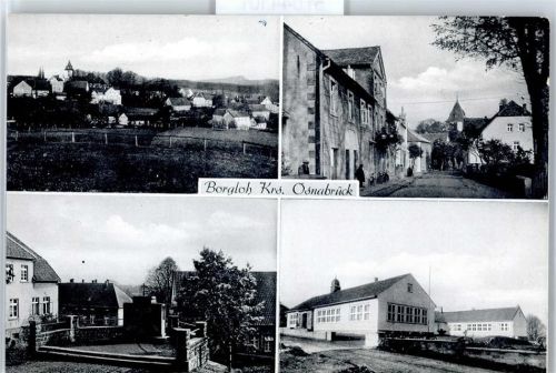 Borgloh Teilansicht, Ortspartie
