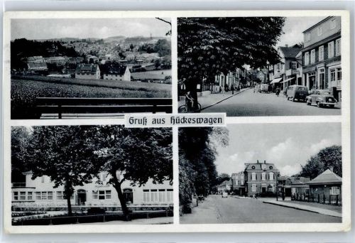 Hückeswagen Teilansicht, Ortspartie