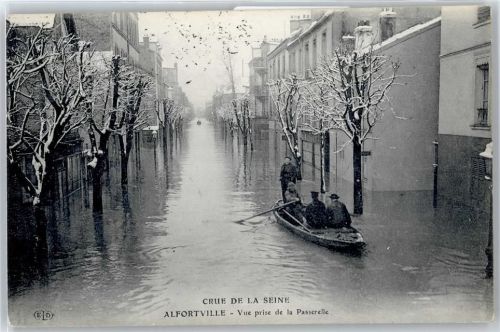 Alfortville Crue de la Seine