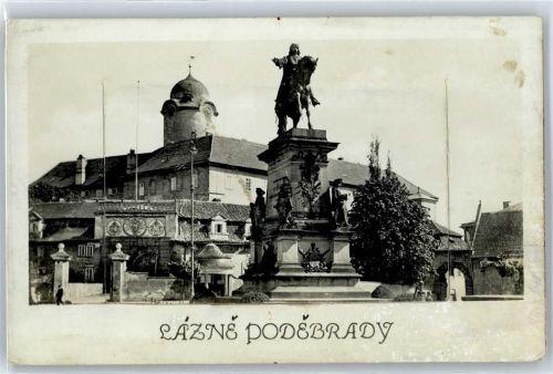 Podebrady Statue