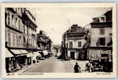 Mantes-la-Ville Hauptstrasse