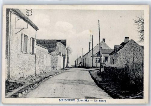 Meigneux Dorfstrasse