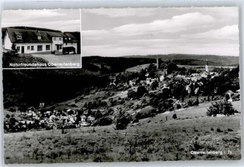 61389 W6384 Oberreifenberg , Taunus - Naturfreundehaus, Gesamtansicht