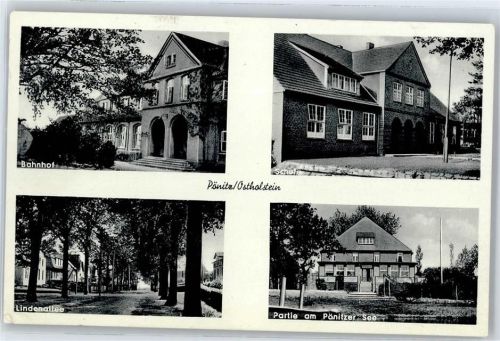 Pönitz Bahnhof, Schule, Lindenallee