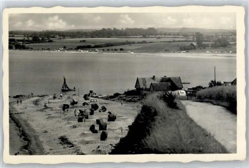 24321 W2322 Hohwacht (Ostsee) - Strandpartie