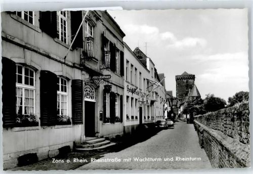 Zons Rheinstraße, Wachtturm, Rheinturm