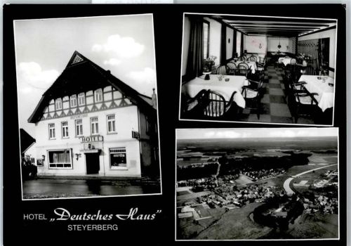 31595 W3074 Steyerberg - Hotel Deutsches Haus, Gesamtansicht