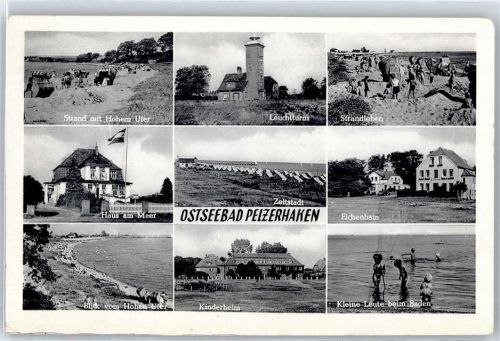 23730 W2430 Pelzerhaken - Strand, Leuchtturm, Haus am Meer, Zeltstadt, Kinderheim